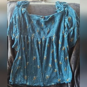 Size large free people beautiful top